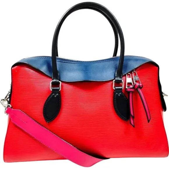 260648AU (X6) Louis Vuitton Shoulder Bag Tuileries Red Epi Leather - Picture 1 of 13